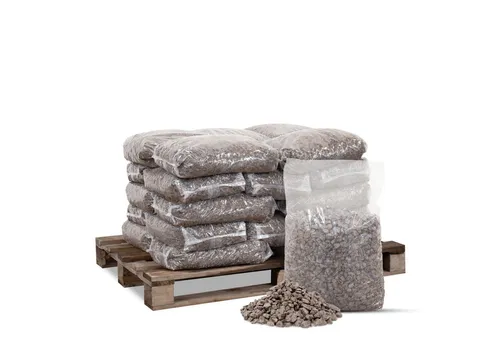 GALAMIO Zierkies Rotbraun (Palette, 25 St) - Hochwertiger Ziersplitt in edlen Rotbrauntönen für eine stilvolle Gartengestaltung. Ideal für Wege und Beete, frostfest und UV-beständig, sorgt er für langlebige Akzente im Außenbereich.