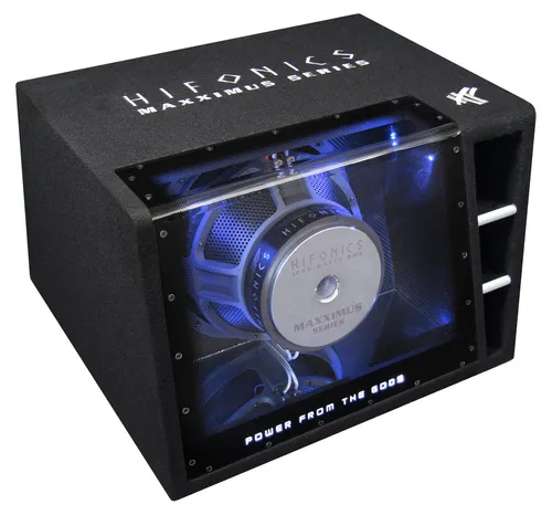 Hifonics MXZ12BP - Premium 30 cm Auto-Subwoofer - Car-HiFi-Lautsprecher mit 1000 W/RMS und umschaltbarer LED-Beleuchtung. Genießen Sie kraftvollen Bass und beeindruckende Klangqualität in Ihrem Fahrzeug.