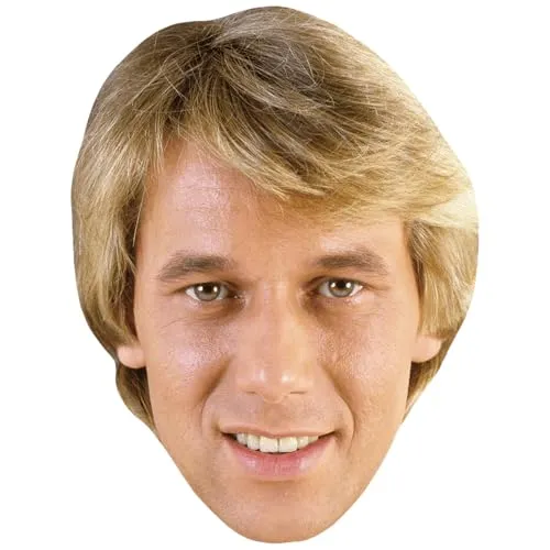 Roland Kaiser (Blonde) Maske aus Karton von Celebrity Cutouts