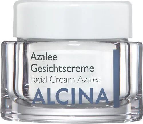 Alcina Azalee Gesichtscreme - Alcina Azalee Gesichtscreme für trockene Haut - nährt intensiv und sorgt für ein geschmeidiges Hautgefühl. Ideal als Make-up Grundlage. 50 ml hochwertige Pflege für anspruchsvolle Haut.