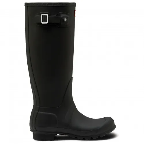 Hunter Gummistiefel schwarz 37 - Hochwertige Damen Regenstiefel - Gummistiefel für Damen aus 100% vulkanisiertem Naturkautschuk, handgefertigt für besten Tragekomfort und hervorragenden Wetterschutz. Ideal für nasse Bedingungen und stilvoll in jeder Situation.