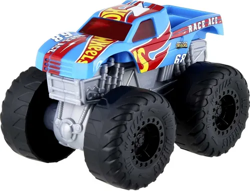 Hot Wheels Monster Trucks 1:43 Race Ace mit Lichtern und Geräuschen