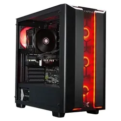 Captiva Gaming PC I90-730 - Ultimativer Gaming PC mit i9 13900KF und RTX 5090 - PC-Systeme mit 32GB DDR5 RAM und 2TB SSD, ideal für intensives Gaming und Grafikdesign, ausgestattet mit RGB-Beleuchtung und effizientem Luftkühlsystem.