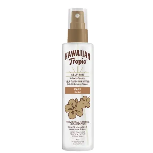 Hawaiian Tropic Dunkles Selbstbräunungswasser, 190 ml