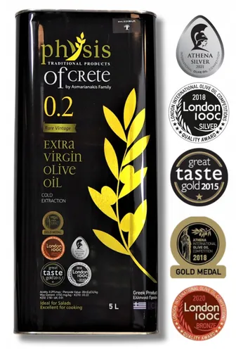 Physis of Crete – Natives Olivenöl Extra – 5 L – Extra Vergine – Aus Kreta