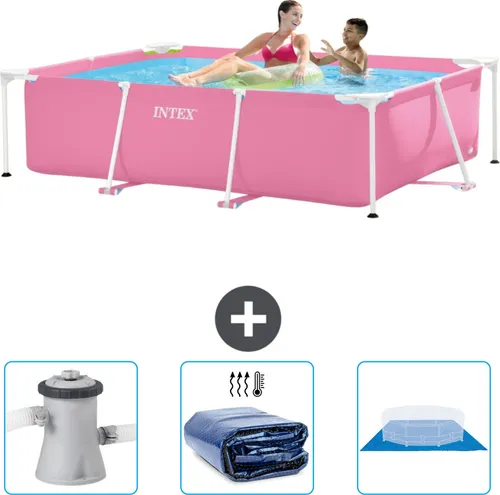 Intex Rechteckiges Aufstellschwimmbecken 220 x 150 x 60 cm