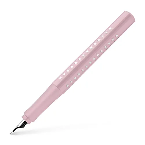 Faber-Castell 140875 - Füller Sparkle, Federbreite M, Rose, 1 Stück