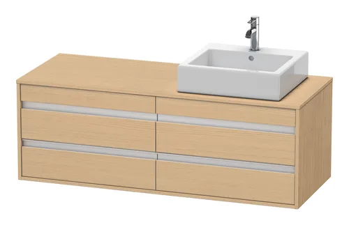 Duravit Ketho Waschtischunterbau mit 4 Schubkästen von Duravit