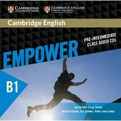 Pre-intermediate B1 - 3 Class Audio-CDs für Erwachsenenbildung - Hörbücher mit allen Audios zum Student's Book Cambridge English Empower B1, ideal für effektives Lernen und Hörverständnis.