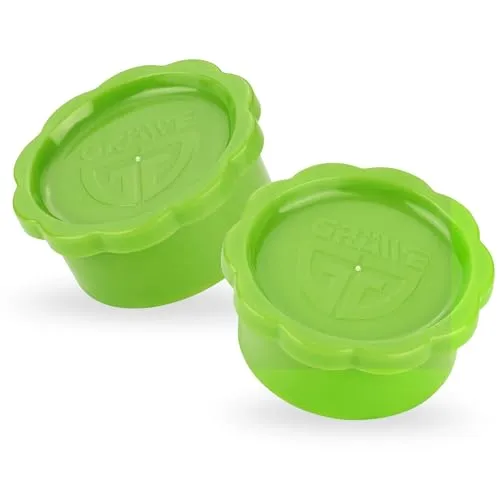 GRÄWE Deckel für Sodastream Glasflaschen Penguin und Crystal, 2er Set Flaschendeckel, absolut dichter Deckel, Grün