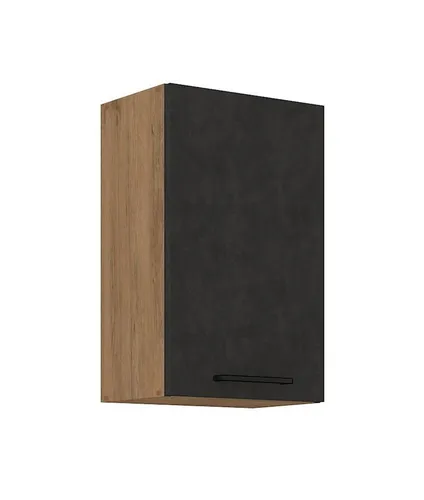 Küchen-Preisbombe Hängeschrank 45 cm Vigo Matera Grau + Eiche Lancelot