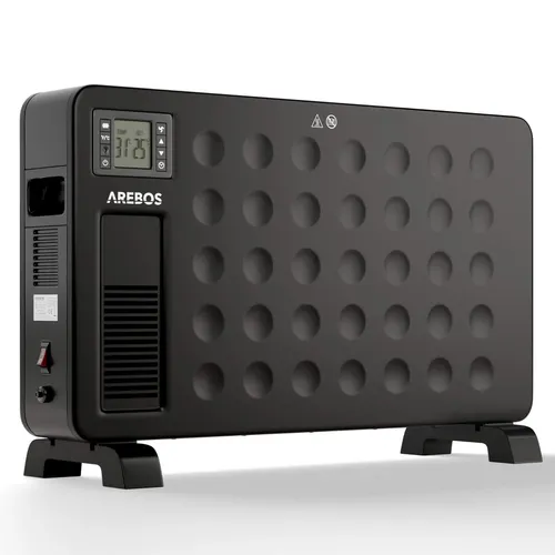 AREBOS Tragbarer Konvektor 2300 W – Effiziente Elektro-Heizung