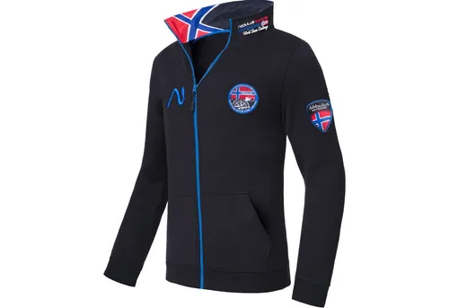 Nebulus Sweatjacke FORMER - Herren, schwarz, Größe XXL - Stylische Sweatjacke in Größe XXL aus hochwertiger Polyester-Baumwoll-Mischung. Ideal für den Alltag und bequem zu tragen.