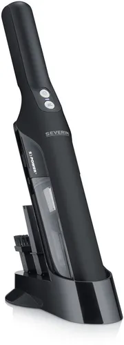 SEVERIN HV 9589 S'Power Akku-Handstaubsauger 120W - Ultraleicht und Kraftvoll - Staubsauger für mühelose Reinigung – Mit nur 500 g und 120W Saugleistung ideal für Tierhaare und enge Stellen. Perfekt für jedes Zuhause!