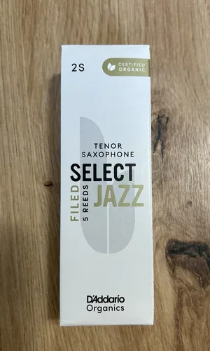 DAddario Woodwinds Organic Select Jazz Filed Blätter 2S von D'Addario