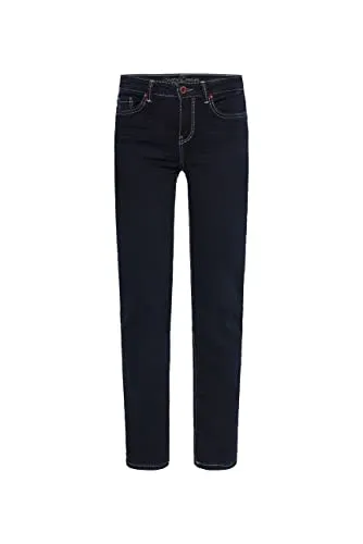 SOCCX Damen Jeans RO:My Regular Fit Blue Black 27 34