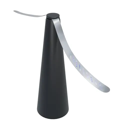 Fliegenwedler 8 x 25 cm Batteriebetrieben Fliegenvertreiber Fliegen Wespen Ventilator Propeller Tisch Wespenabwehr