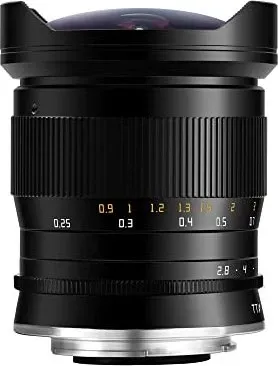 TTArtisan 2.8/11mm ED Fisheye für Nikon F - Objektiv für kreative Weitwinkelaufnahmen, bietet eine maximale Blende von f/2.8 für beeindruckende Lichtstärke und Bildqualität.