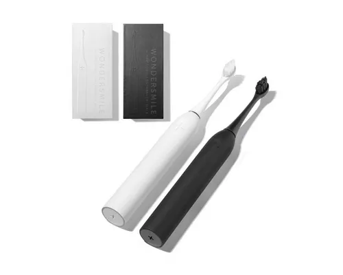 Wondersmile Schallzahnbürste Couple Bundles - Testsieger - Elektrische Zahnbürsten, 100 Tage risikofrei testen und mit integrierten Zungenreiniger für eine umfassende Mundpflege!