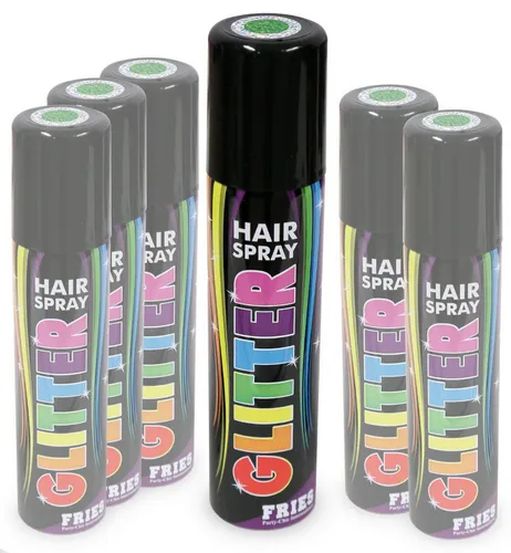 Fries Haarfarbe Haarspray Glitter Spray Color Hair Spray Haar Sprühdose Farben 100ml
