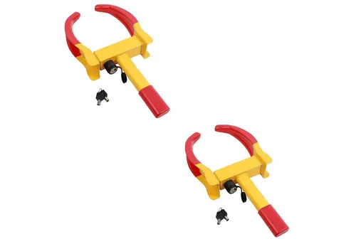 TRUTZHOLM Radkralle 2er Set mit Sicherheitsschloss