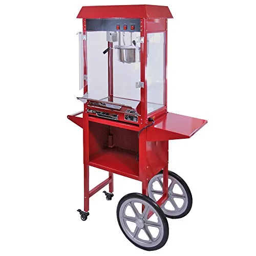 KuKoo Popcornmaschine mit Wagen 225g von KuKoo