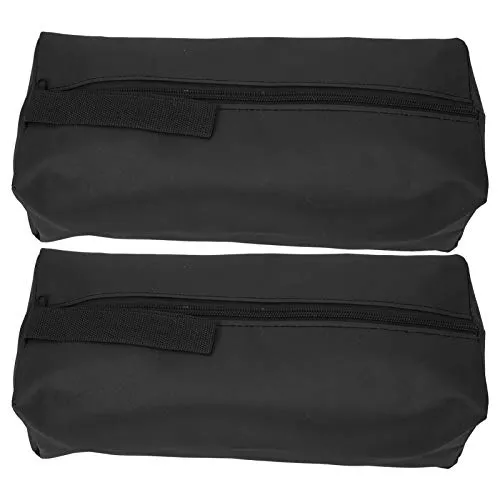 Stück Große Tragbare Werkzeugtasche 600D Polyester 30 x 10 x 10 cm Tool Kits Aufbewahrungstasche mit Hängendem Riemen und Reißverschluss, Mehrzweck Verschleißfest Tool Bag, Schwarz 2