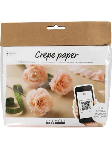 Creativ Company - Mini Craft Set Crepe Paper Carnations