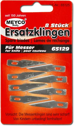 Ersatzklingen von Bastelwerkzeug