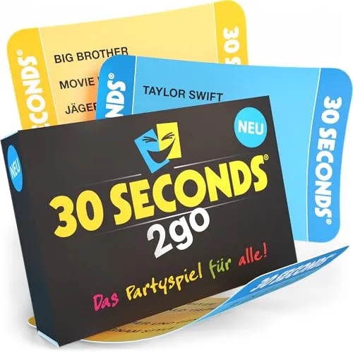 DENKRIESEN 30 Seconds 2go Classic Edition | Ratespiel mit 570 Begriffen
