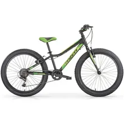 MBM Mountainbike 24 Zoll DRIFT - Kinderfahrrad für Abenteuer, mit robuster Kettenschaltung und sicheren V-Brakes für optimale Kontrolle auf unebenem Gelände.