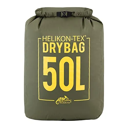 Helikon Arid Dry Sack Medium 50L - Wasserdichter Packsack in Oliv, ideal für Outdoor-Abenteuer und schützt Ihre Ausrüstung vor Nässe und Schmutz.