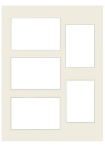 Nielsen Design MSK2,5mm A30x40 I3x 10x15/2x 9x13 Antikweiß