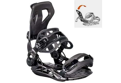 Airtracks Snowboardbindung Snowboard Bindung Master Pro ME FASTEC System, MULTIENTRY FASTEC System »Mod. 25/26