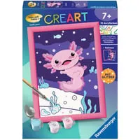 CreArt - Axolotl, Malen