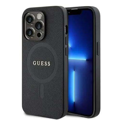 Guess GUHMP15LPSAHMCK Hülle für iPhone 15 Pro 6.1