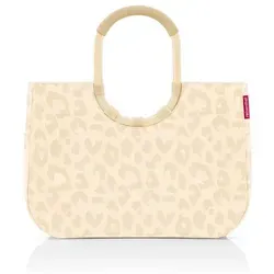 reisenthel loopshopper L leo vanilla – Praktische und stilvolle Tragetasche aus recycelten Materialien - Die elegante loopshopper L von reisenthel bietet viel Stauraum und praktische Fächer. Ihr wasserabweisendes Design und der runde Griff sorgen für Komfort und Stil – ideal für Freizeit und Einkauf.