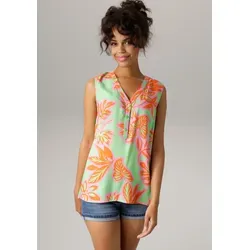 Aniston CASUAL Blusentop mit Blätter-Druck von Aniston