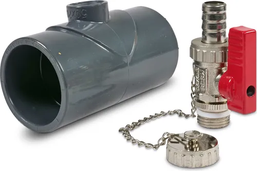 OKU Entleerungsset für PVC-Verrohrung d 40