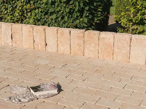 Mauersteine ANTIK GEK. PICO SANDSTEIN 30/10/10 CM in beige von Diephaus