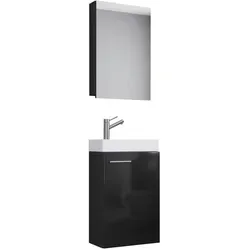 VCM my bath Badmöbel-Set Slito 914137 schwarz