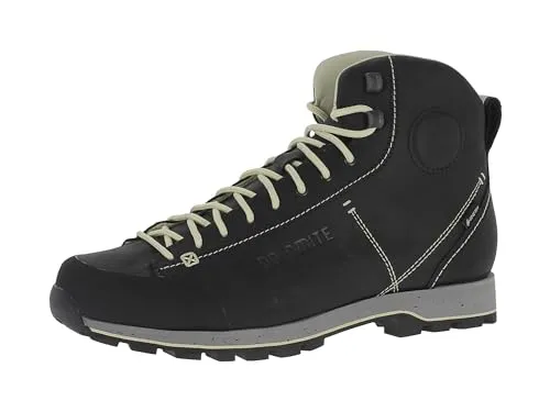 Dolomite Shoe 54 High Fg Evo GTX black (0119) 9.5 - Wanderschuhe mit GORE-TEX-Membran für wasserdichten Komfort, gefertigt aus nachhaltigem geöltem Nubukleder und ausgestattet mit Vibram Ice Trek 2 Laufsohle für besten Grip und Dämpfung.