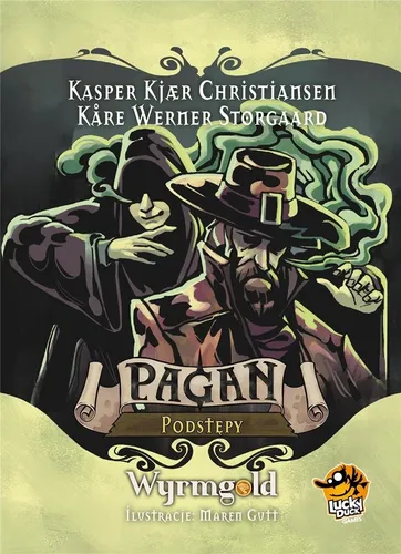 Pagan: Das Geheimnis von Roanoke Spielerweiterung Trickbetrug mit 16 Jäger- und 16 Hexer-Karten