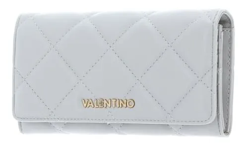 Valentino Ocarina Wallet Perla - Damen-Geldbörse mit gesteppter Oberfläche, bietet zahlreiche Fächer für optimale Ordnung und Übersicht – der perfekte elegante Begleiter für den Alltag.