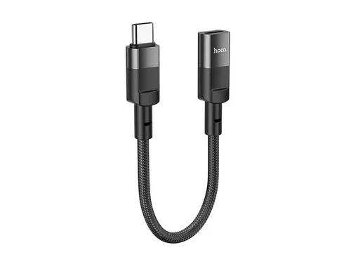 Hoco USB C - Lightning Adapter 0.10 m, USB 3.2 Gen 1 - Praktischer Hoco USB C - Lightning Adapter (0.10 m) für schnelle Datenübertragung mit USB 3.2 Gen 1, ideal für den täglichen Einsatz und kompakt für unterwegs.