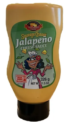 Squeeze Cheese Jalapeno Cheese Sauce 326g