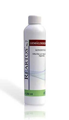 REARTOS No7 Gemäldereiniger Bilderreiniger Restaurierungsmittel Firnisentferner