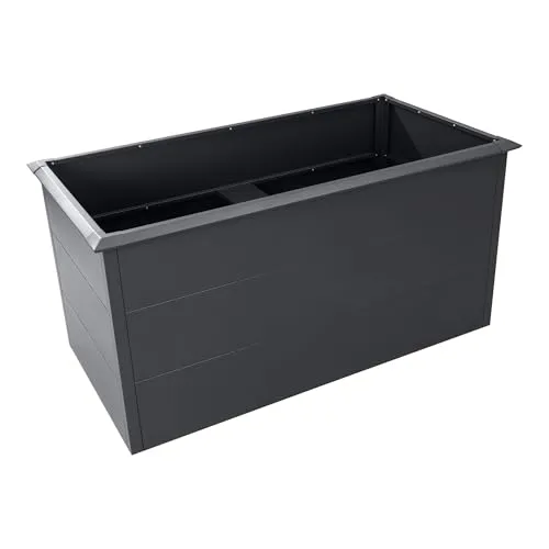 Zelsius Hochbeet Anthrazit RAL 7016 | 150 x 75 x 77 cm von Zelsius