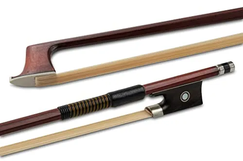 Gewa Violinbogen Massaranduba 4/4 - Hochwertiger Violinbogen mit Ebenholzfrosch und Naturhaarbezug, ideal für professionelle Musiker und anspruchsvolle Spieler.