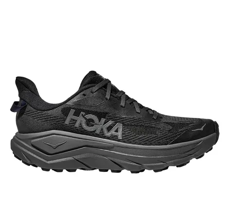 Hoka Herren Challenger 8 Trailrunning Schuh schwarz 44.0 - Vielseitiger Trailrunning-Schuh mit optimaler Dämpfung und Grip. Ideal für unterschiedliche Untergründe – von Asphalt bis Waldpfad. Atmungsaktives Obermaterial für hohen Tragekomfort.